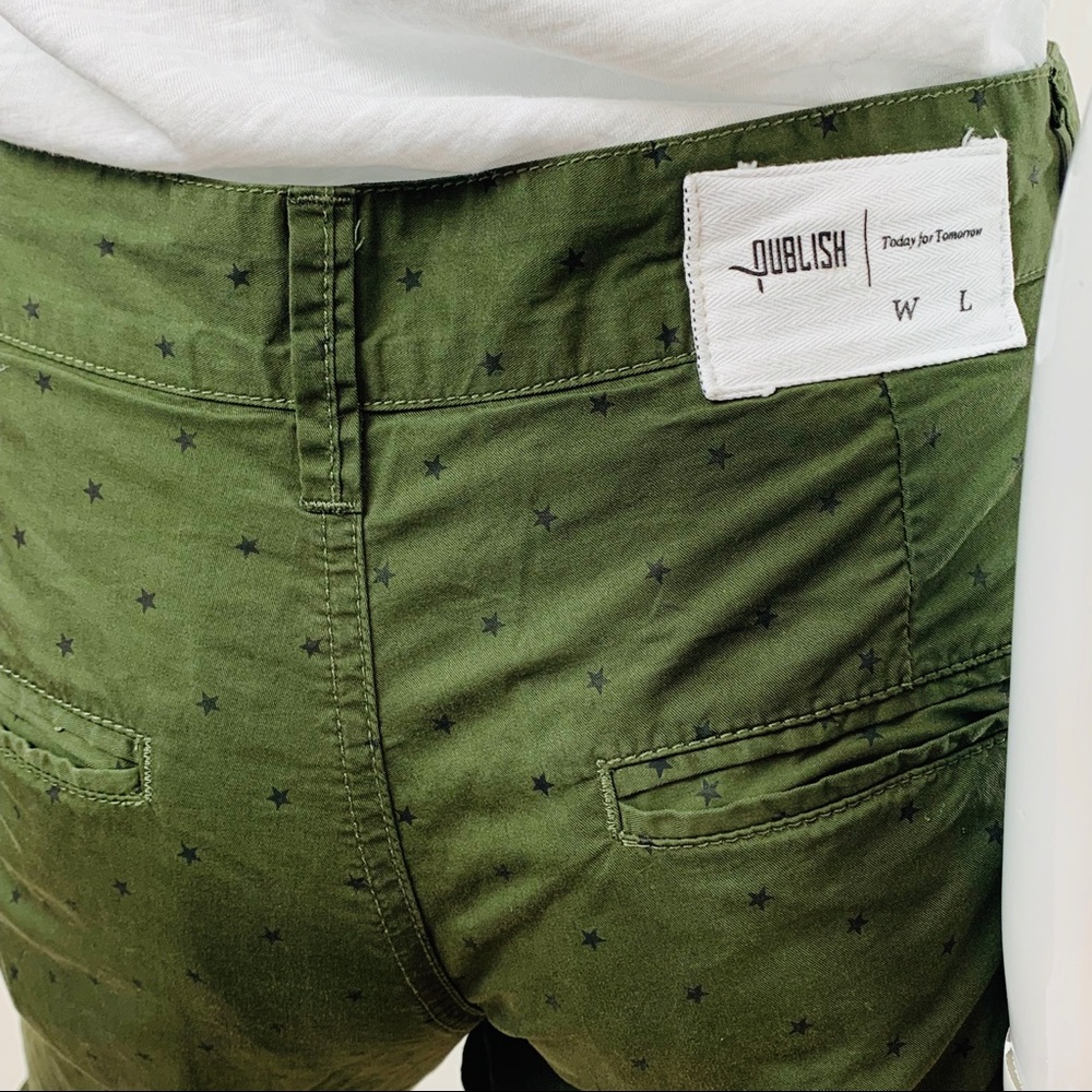 Publish / Green Black Stars Joggers - Picture 5 of 8
